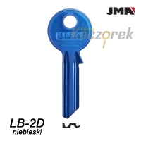 JMA 143 - klucz surowy aluminiowy - LB-2D niebieski